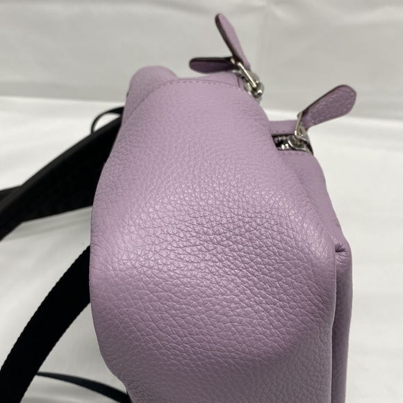 NWT Coach Chelsea Champlain Mini Charlie Backpack Purse Purple Tattoo Graphic - Picture 9 of 11